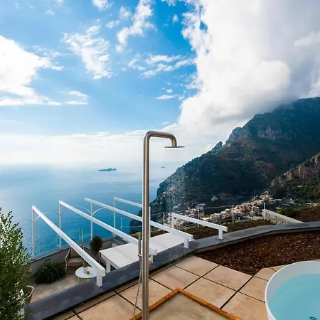 La Tagliata Spectacular Jacuzzi Tub Amazing View And Private Parking Garage פוזיטנו